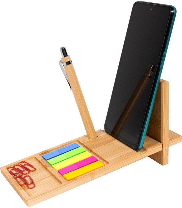 ORGANIZADOR DE ESCRITORIO DE BAMBÚ - Image 2