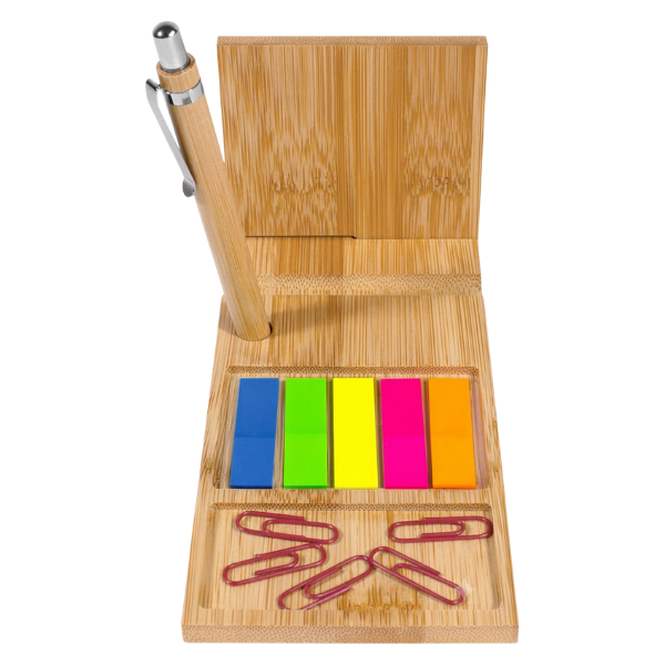 ORGANIZADOR DE ESCRITORIO DE BAMBÚ "NAGANO DESK" - Image 5